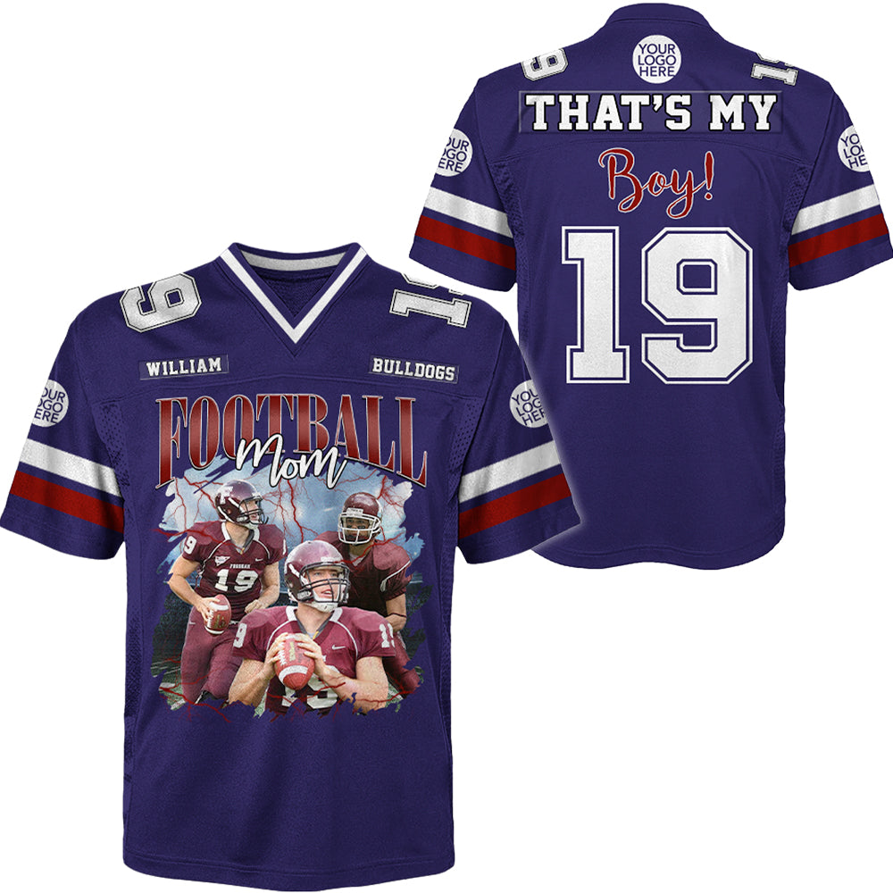 Personalized Football Jersey Game Day Insert Your Design Gift For Football Lovers Gift K1702