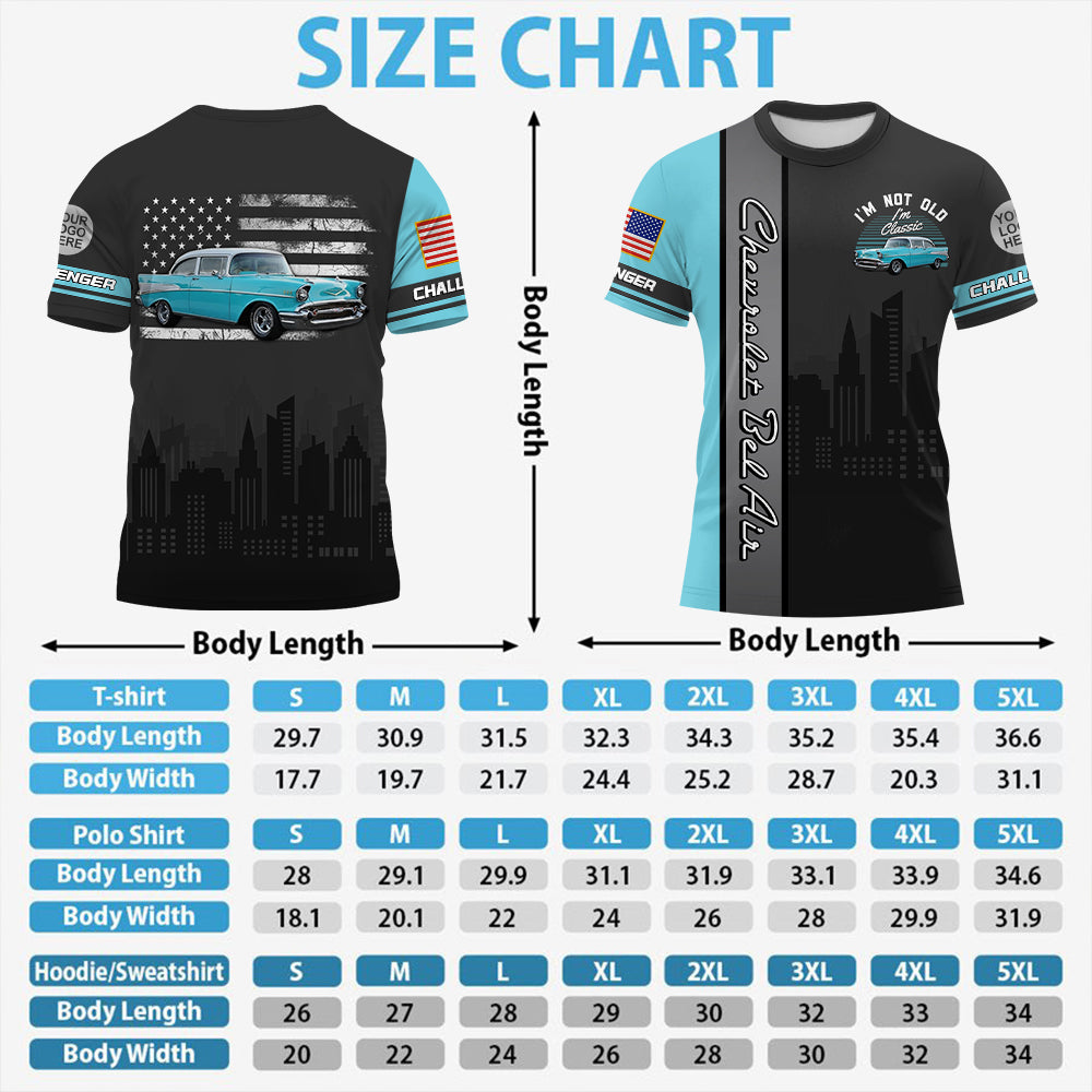 Custom Photo Vintage Classic Car Shirts K1702