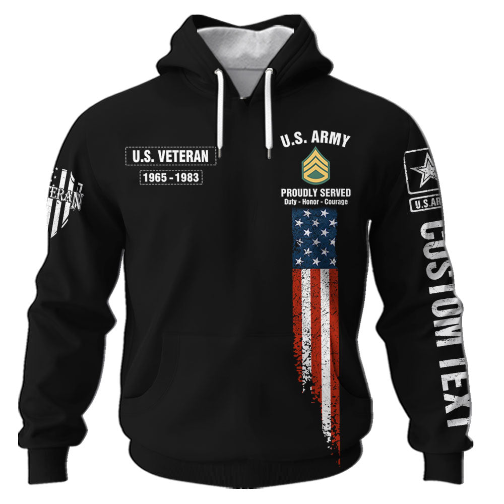 Personalized All Over Print Shirt There Are No Ex Soldier Gift For Veterans K1702