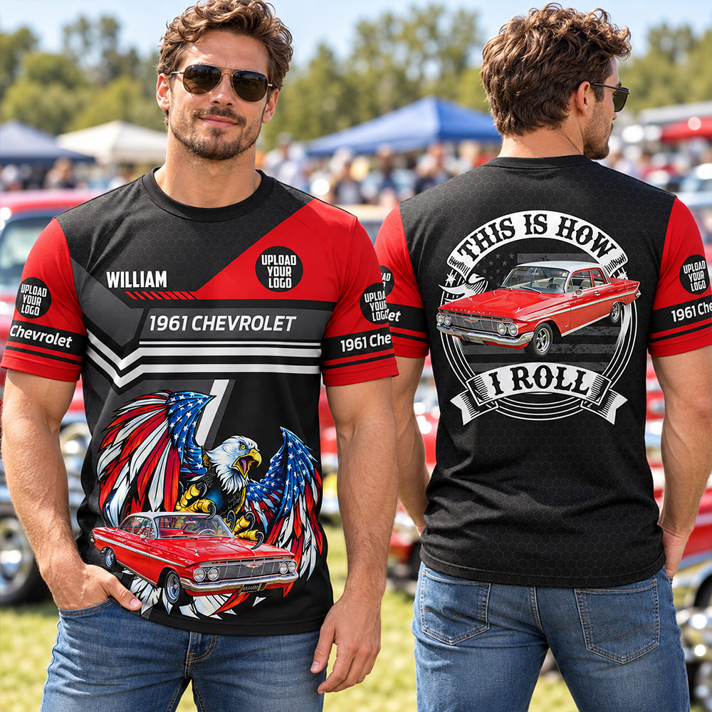 This Is How I Roll Custom Vechicle Photo T-shirt For Loved Ones K1702 MT2