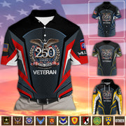 Custom Shirt United States of USA 250 Years Anniversary Eagle Shirt Gift For Veterans K1702 MT2