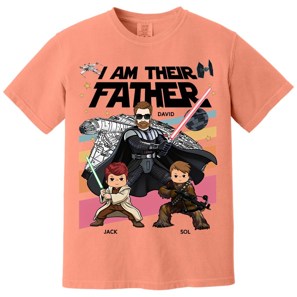 I Am Their Father Personalized Shirt Gift For Dad- Father's Day 2026 T1807 Hv01