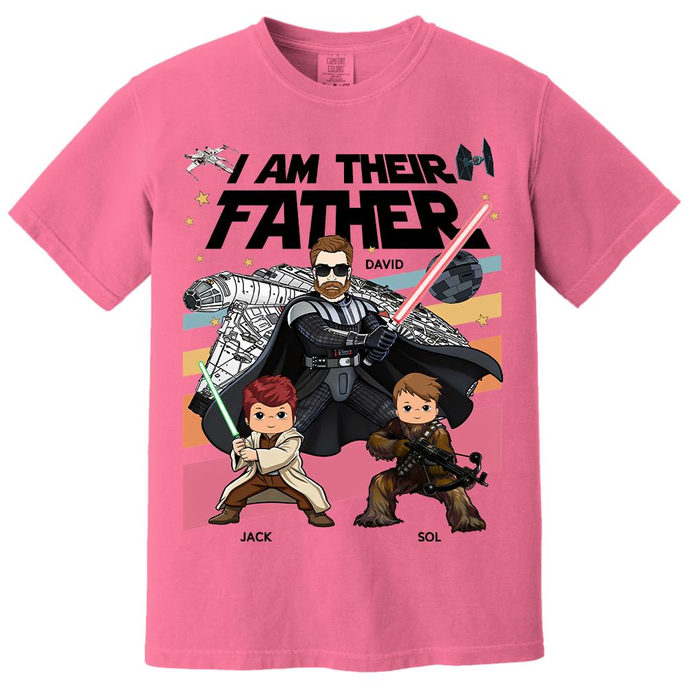 I Am Their Father Personalized Shirt Gift For Dad- Father's Day 2026 T1807 Hv01