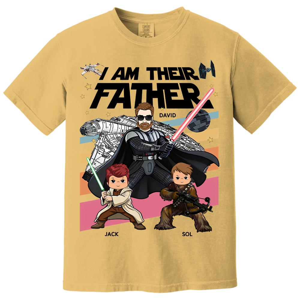 I Am Their Father Personalized Shirt Gift For Dad- Father's Day 2026 T1807 Hv01