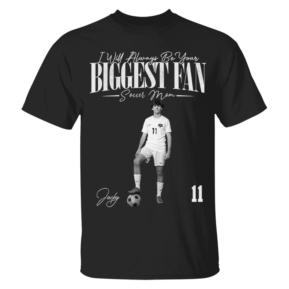 I'll Always Be Your Biggest Fan - Washed Tee Retro Bootleg Shirt For Soccer Players New T24