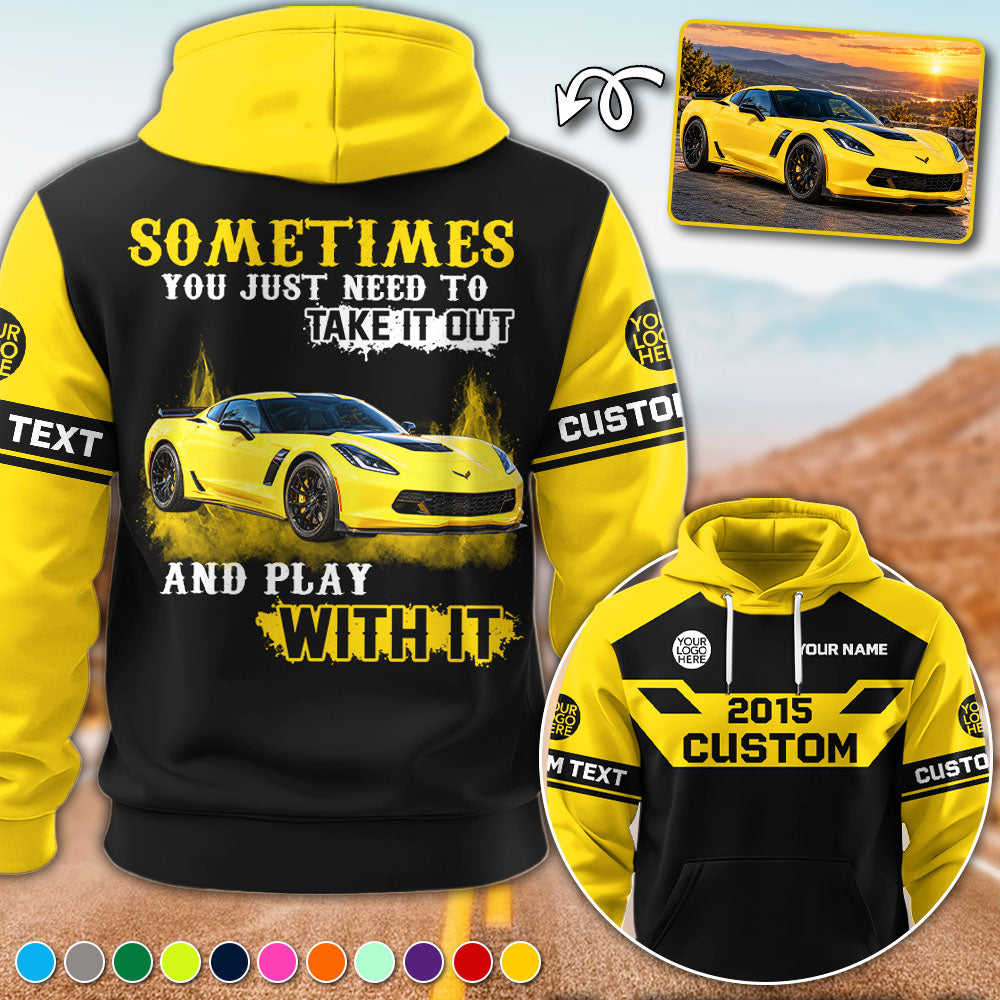 Take It Out & Play - Personalized Sport Car Photo All Over Print Shirts - Gift For Car Lovers A2110 Pt99 KL07