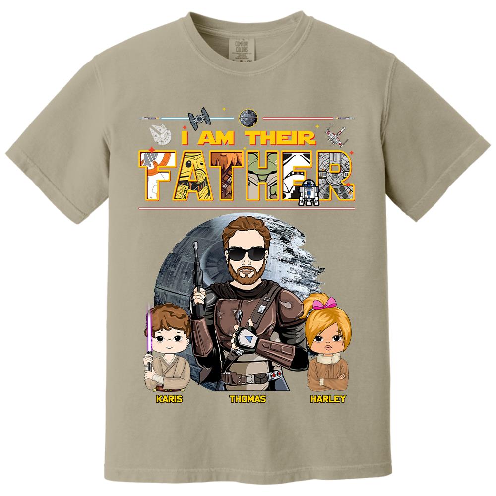 I Am Their Father - Personalized Shirt For Dad Father's Day NA04 Hv01