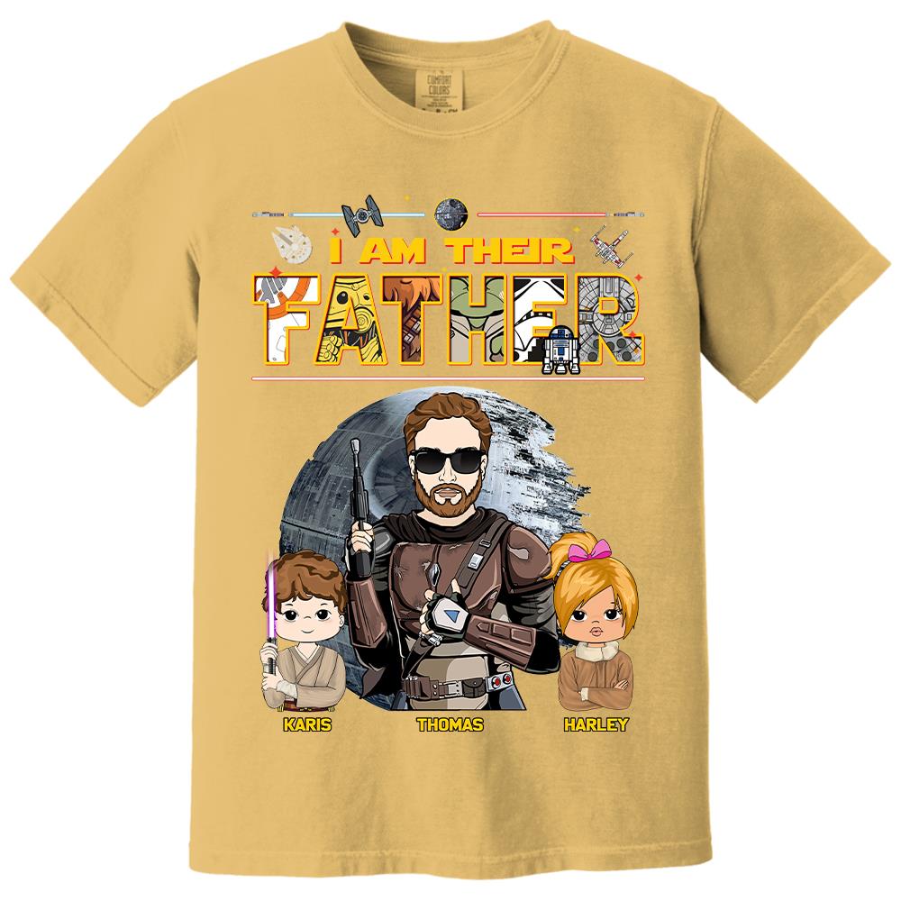 I Am Their Father - Personalized Shirt For Dad Father's Day NA04 Hv01