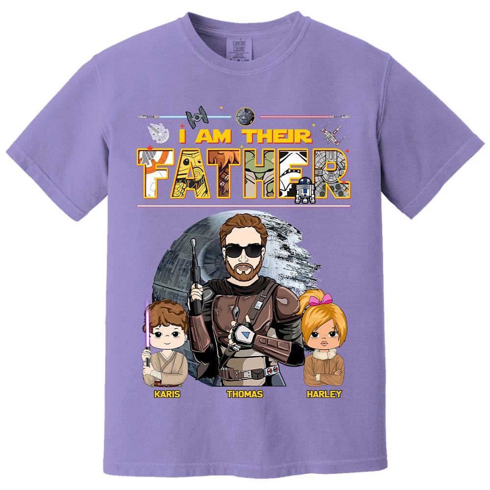 I Am Their Father - Personalized Shirt For Dad Father's Day NA04 Hv01