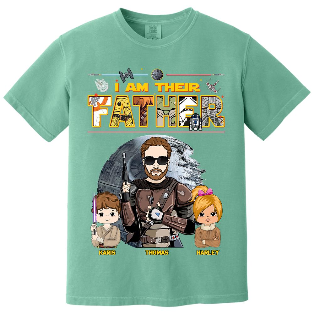 I Am Their Father - Personalized Shirt For Dad Father's Day NA04 Hv01