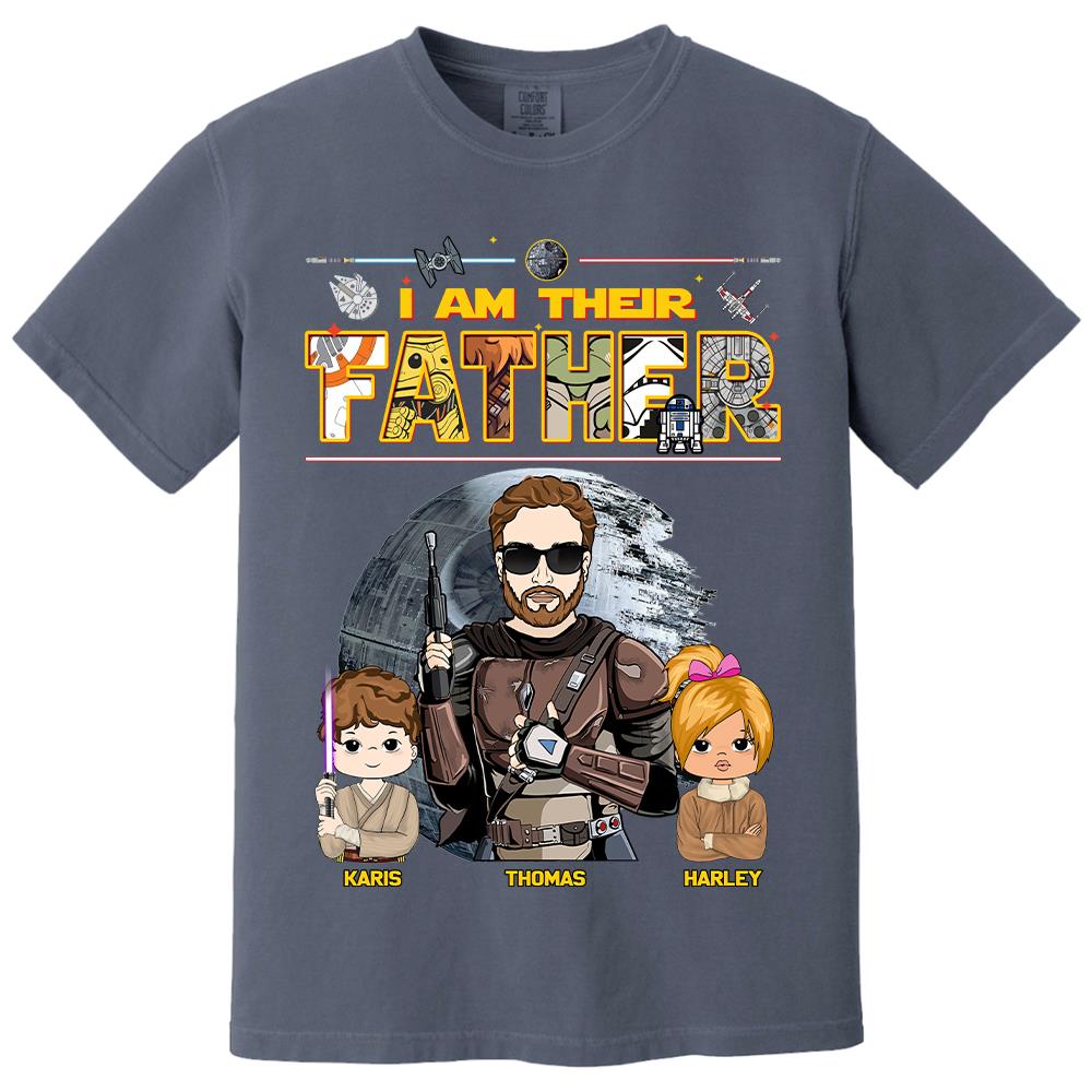 I Am Their Father - Personalized Shirt For Dad Father's Day NA04 Hv01