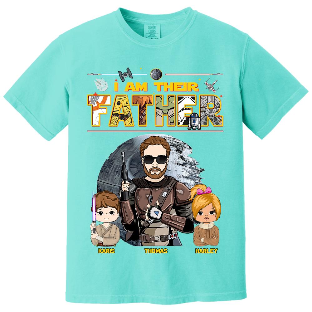 I Am Their Father - Personalized Shirt For Dad Father's Day NA04 Hv01