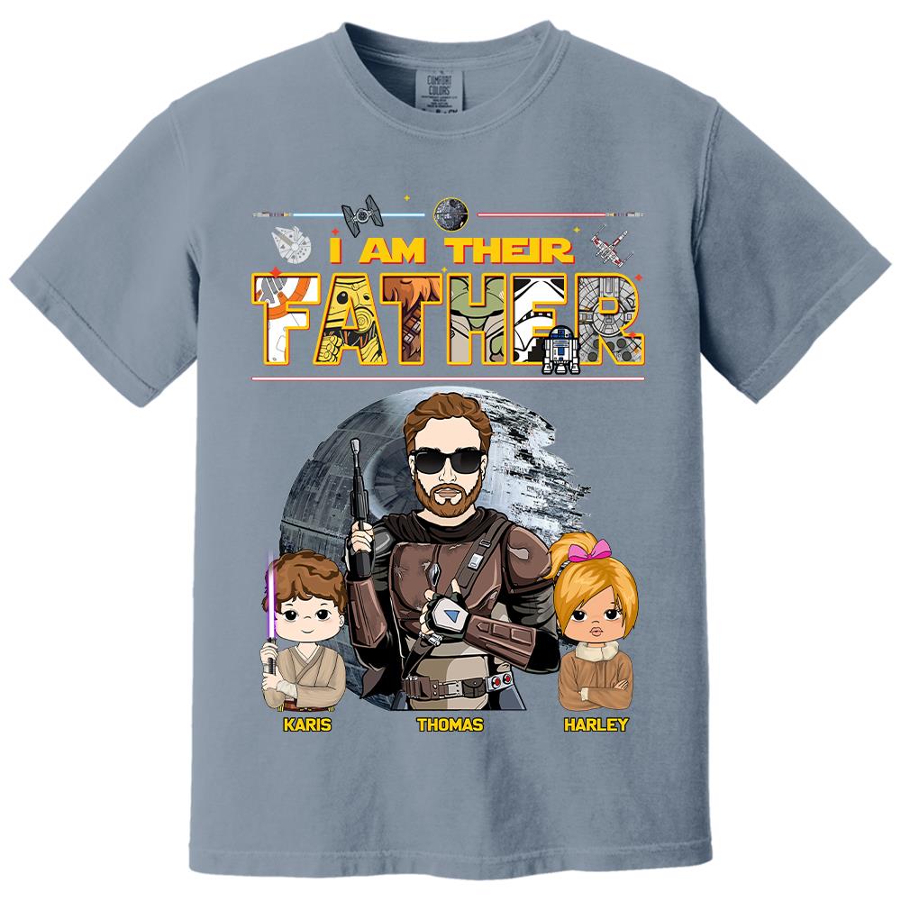 I Am Their Father - Personalized Shirt For Dad Father's Day NA04 Hv01