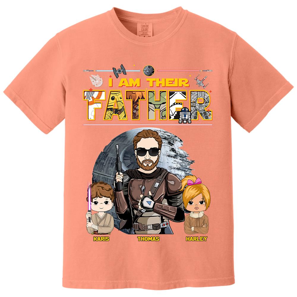 I Am Their Father - Personalized Shirt For Dad Father's Day NA04 Hv01