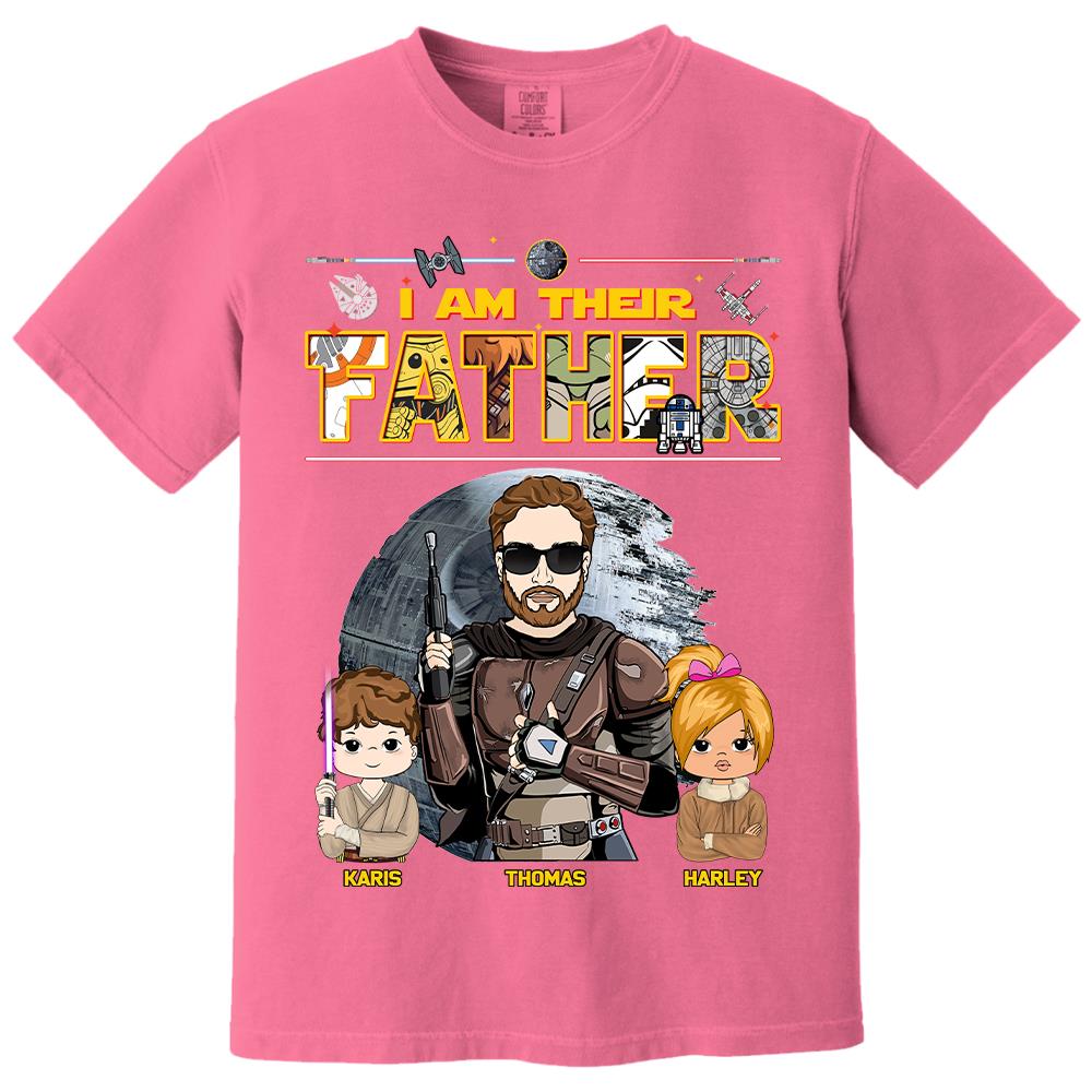 I Am Their Father - Personalized Shirt For Dad Father's Day NA04 Hv01
