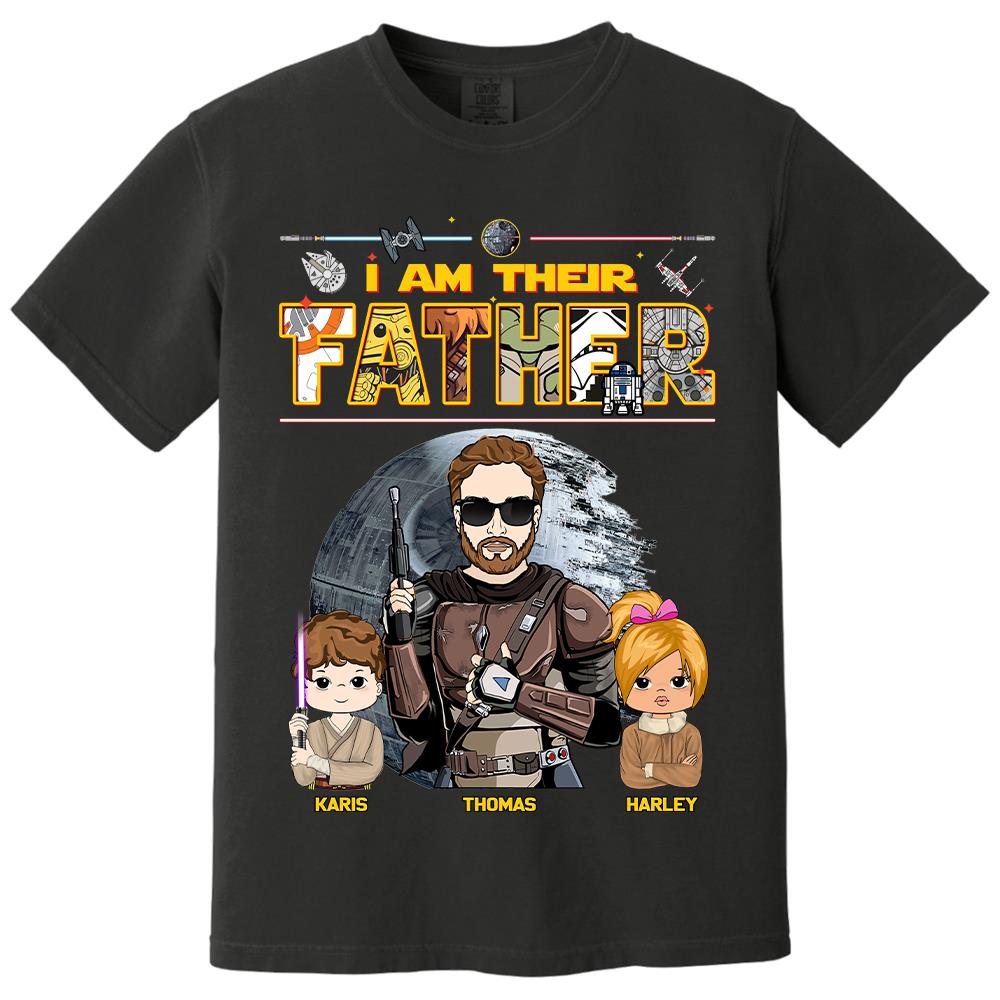 I Am Their Father - Personalized Shirt For Dad Father's Day NA04 Hv01