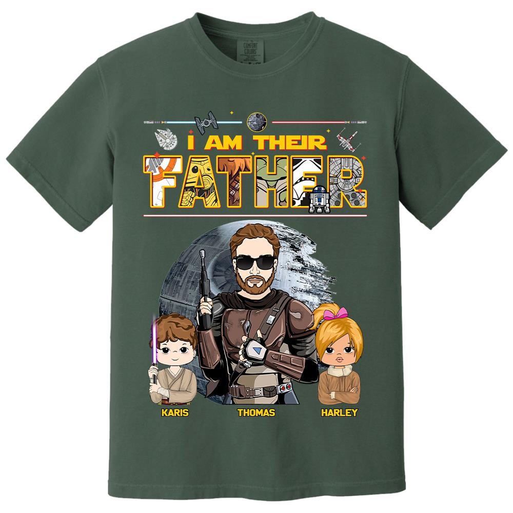 I Am Their Father - Personalized Shirt For Dad Father's Day NA04 Hv01