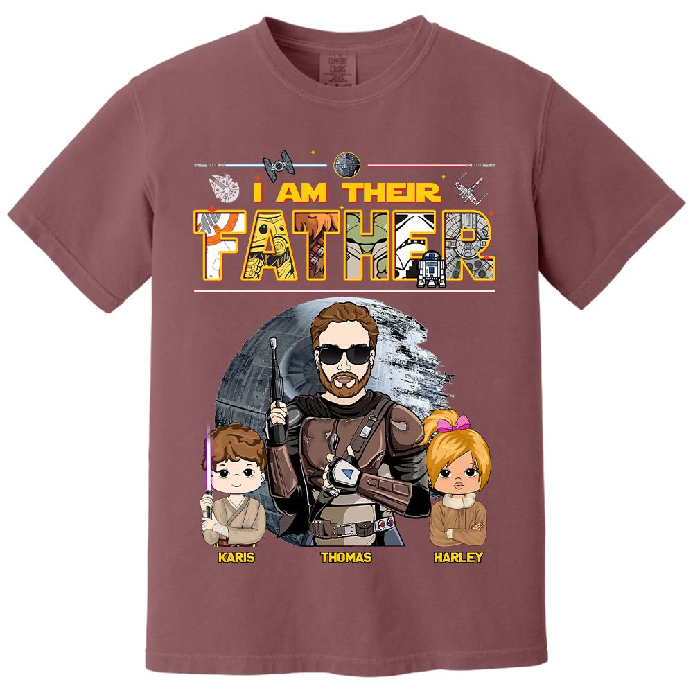 I Am Their Father - Personalized Shirt For Dad Father's Day NA04 Hv01