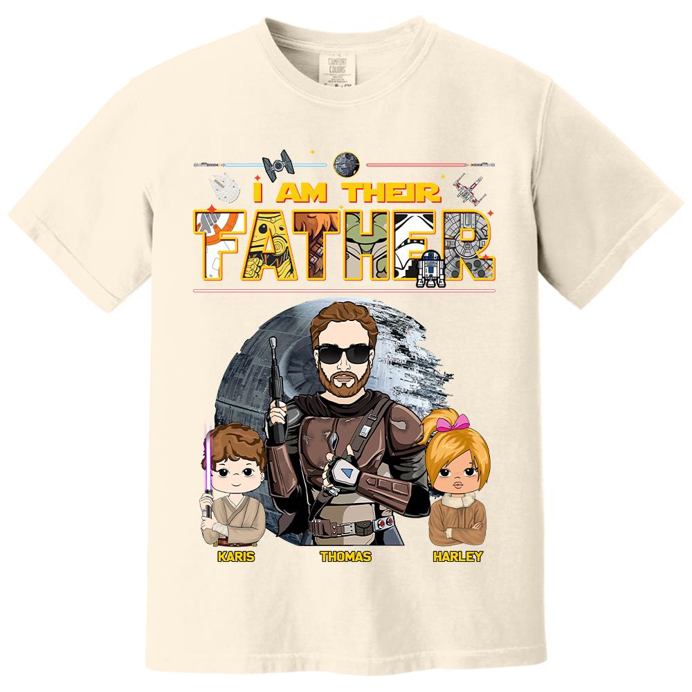 I Am Their Father - Personalized Shirt For Dad Father's Day NA04 Hv01