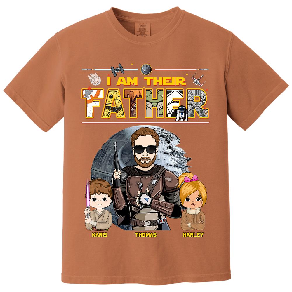 I Am Their Father - Personalized Shirt For Dad Father's Day NA04 Hv01
