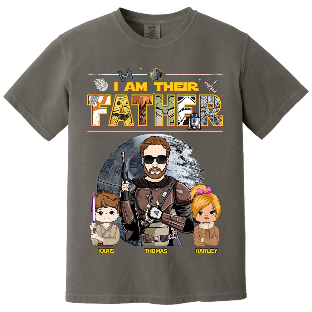 I Am Their Father - Personalized Shirt For Dad Father's Day NA04 Hv01