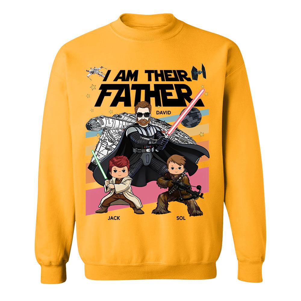 I Am Their Father Personalized Shirt Gift For Dad- Father's Day 2026 T1807 Hv01