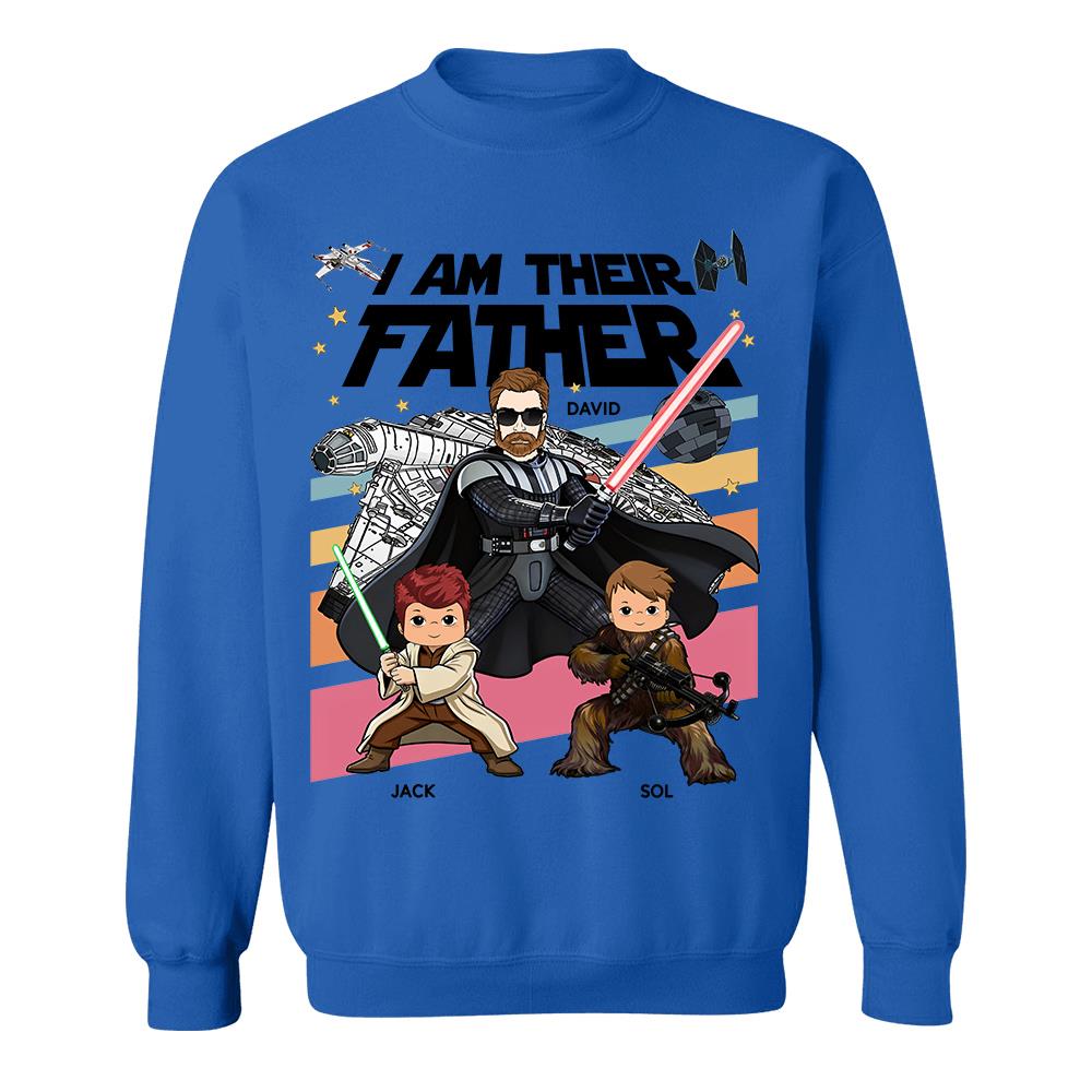 I Am Their Father Personalized Shirt Gift For Dad- Father's Day 2026 T1807 Hv01
