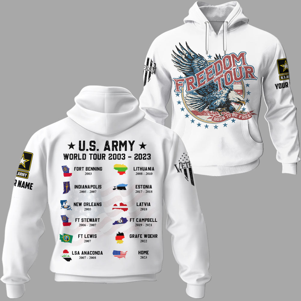 Military Base Custom Shirt Gift For Veteran All Over Print Shirt K1702