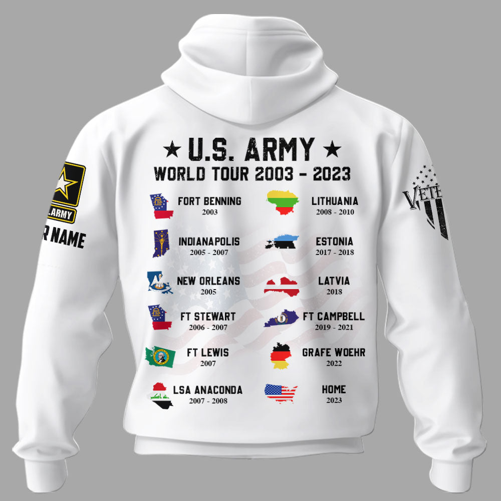 Military Base Custom Shirt Gift For Veteran All Over Print Shirt K1702