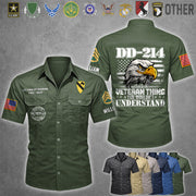 It's A Veteran Thing You Wouldn't Understand Cotton Cargo Shirt, Military Veterans Gift K1702 MT2