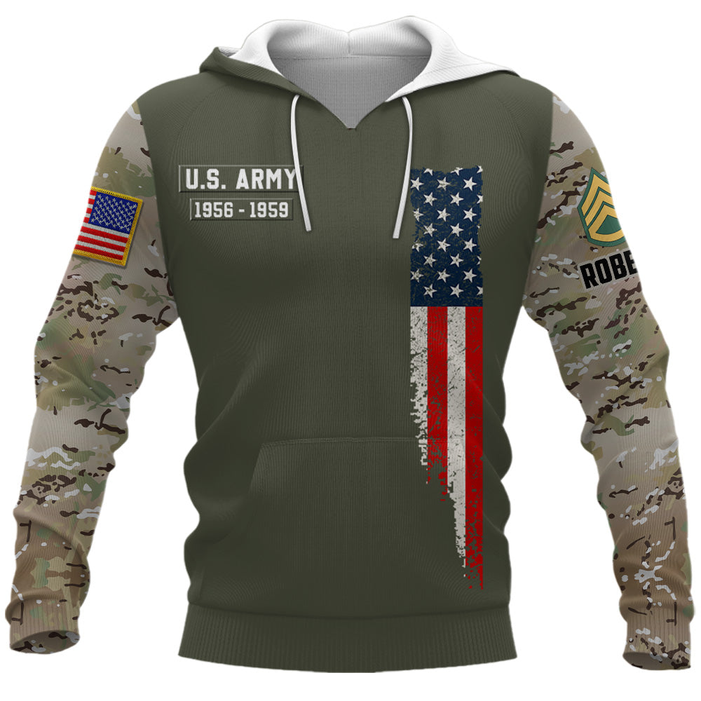 Personalized All Over Print Shirt I Am A Soldier I Am A Army Veteran Once A Soldier Always A Soldier Custom Gift For Veterans K1702 Trhn