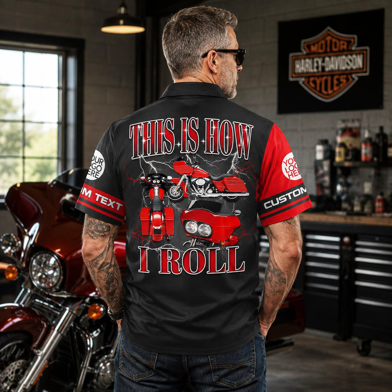This Is How I Roll - Custom Hot Rod Photo Hawaiian Shirts - Gift For Car Lovers A2110 Pt99