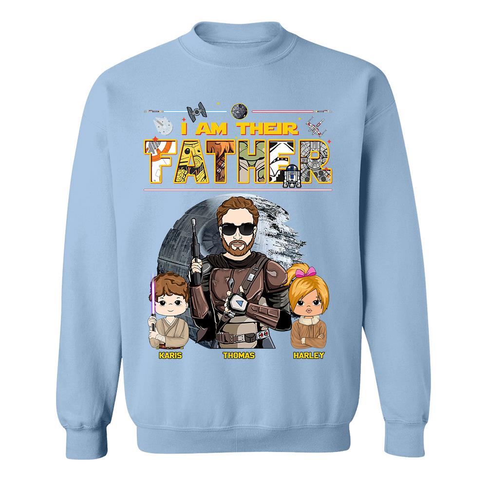 I Am Their Father - Personalized Shirt For Dad Father's Day NA04 Hv01