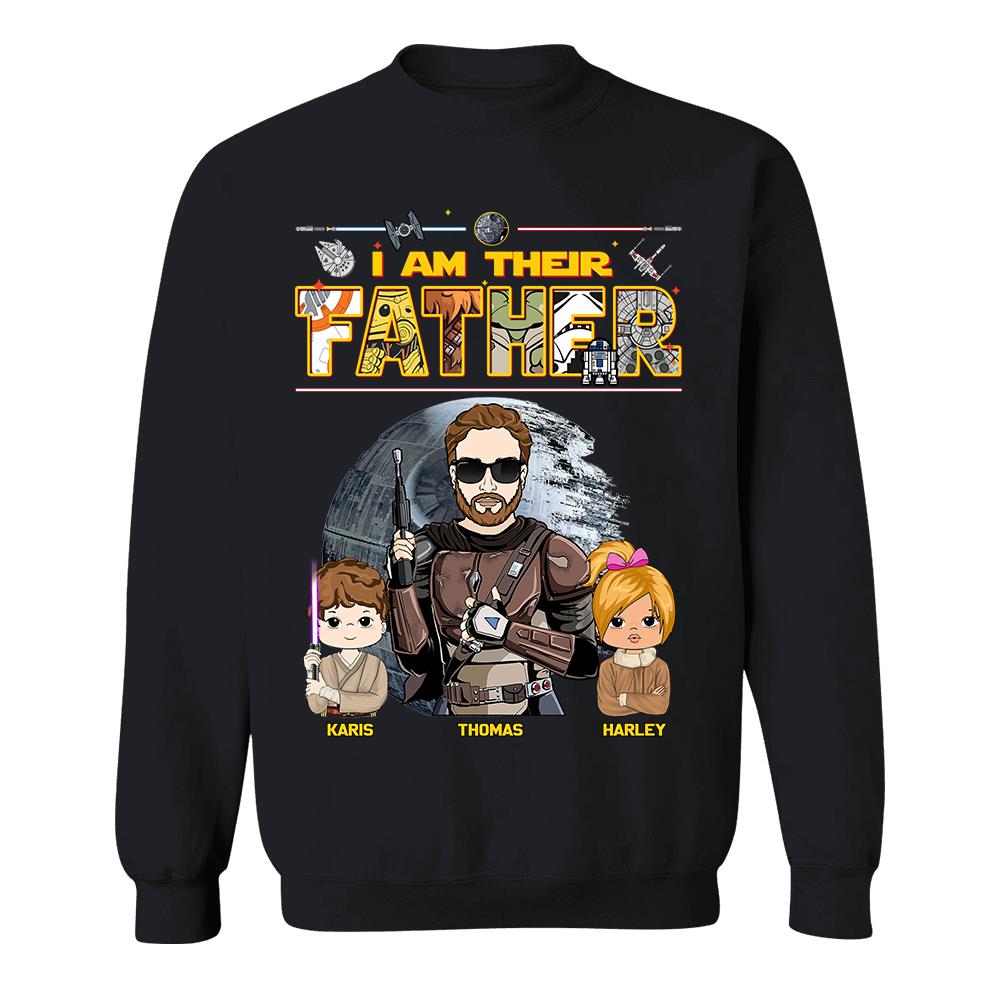 I Am Their Father - Personalized Shirt For Dad Father's Day NA04 Hv01
