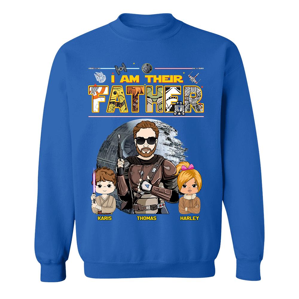 I Am Their Father - Personalized Shirt For Dad Father's Day NA04 Hv01
