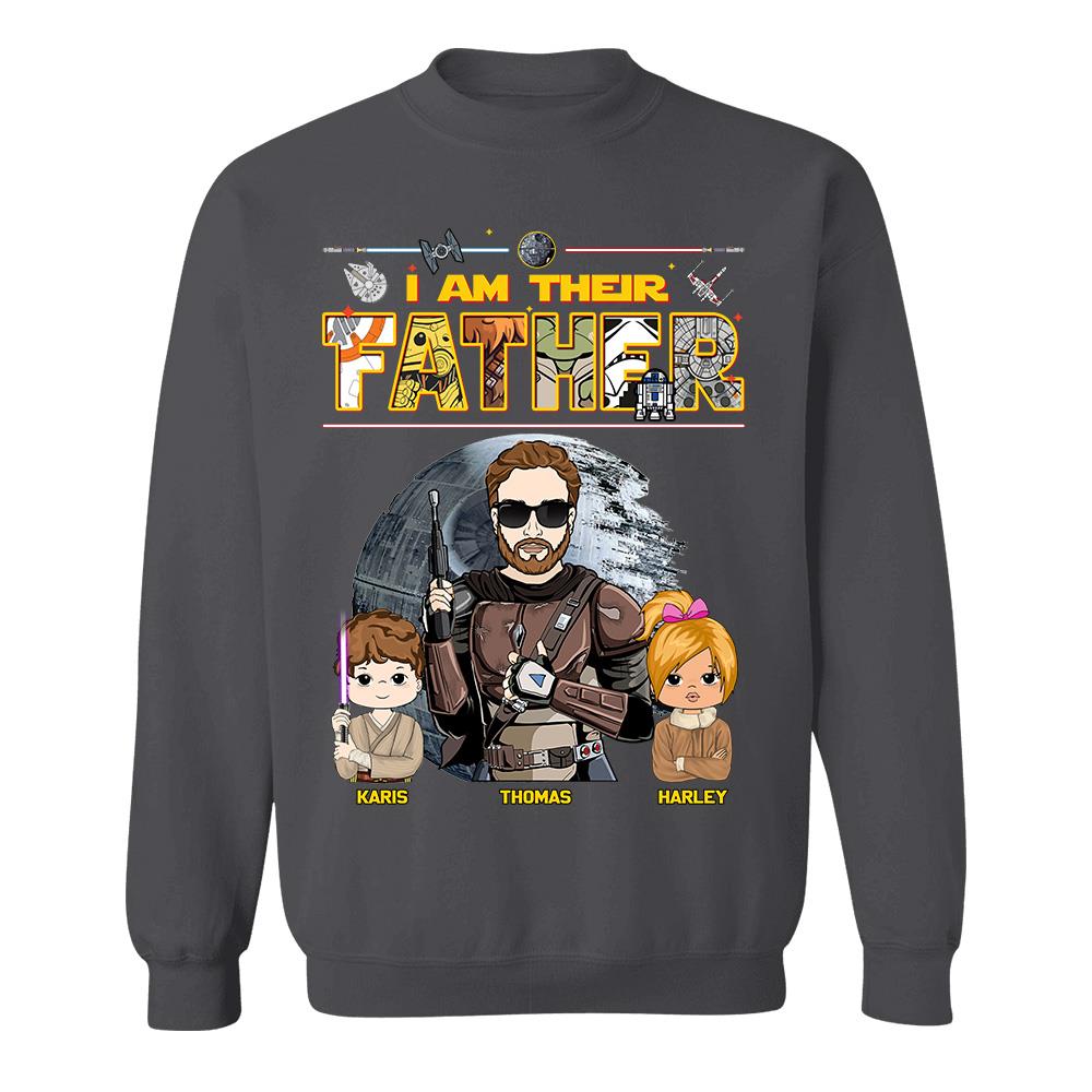 I Am Their Father - Personalized Shirt For Dad Father's Day NA04 Hv01
