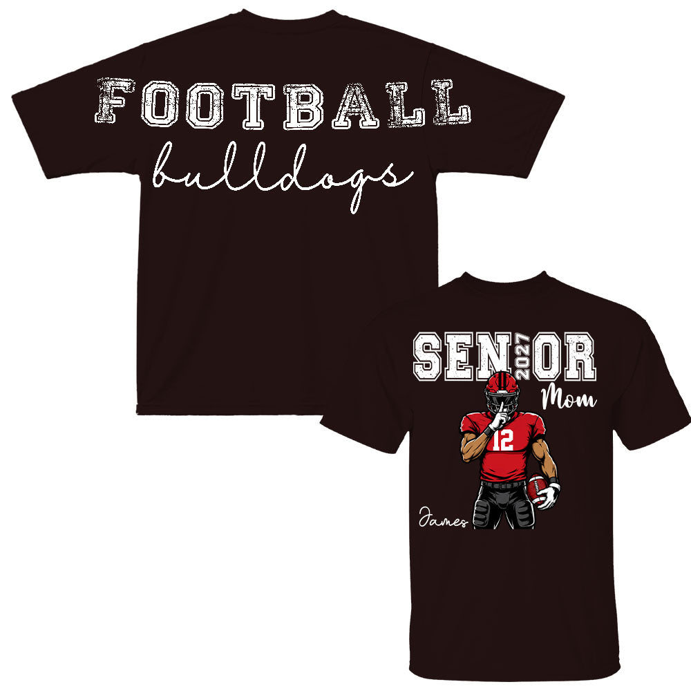 Custom Senior Football Mom Sweatshirt, Senior Night 2027 L0411 Nh00