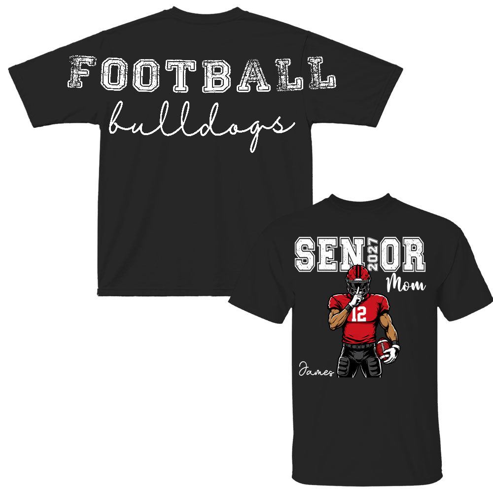 Custom Senior Football Mom Sweatshirt, Senior Night 2027 L0411 Nh00