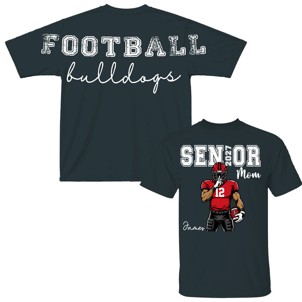 Custom Senior Football Mom Sweatshirt, Senior Night 2027 L0411 Nh00