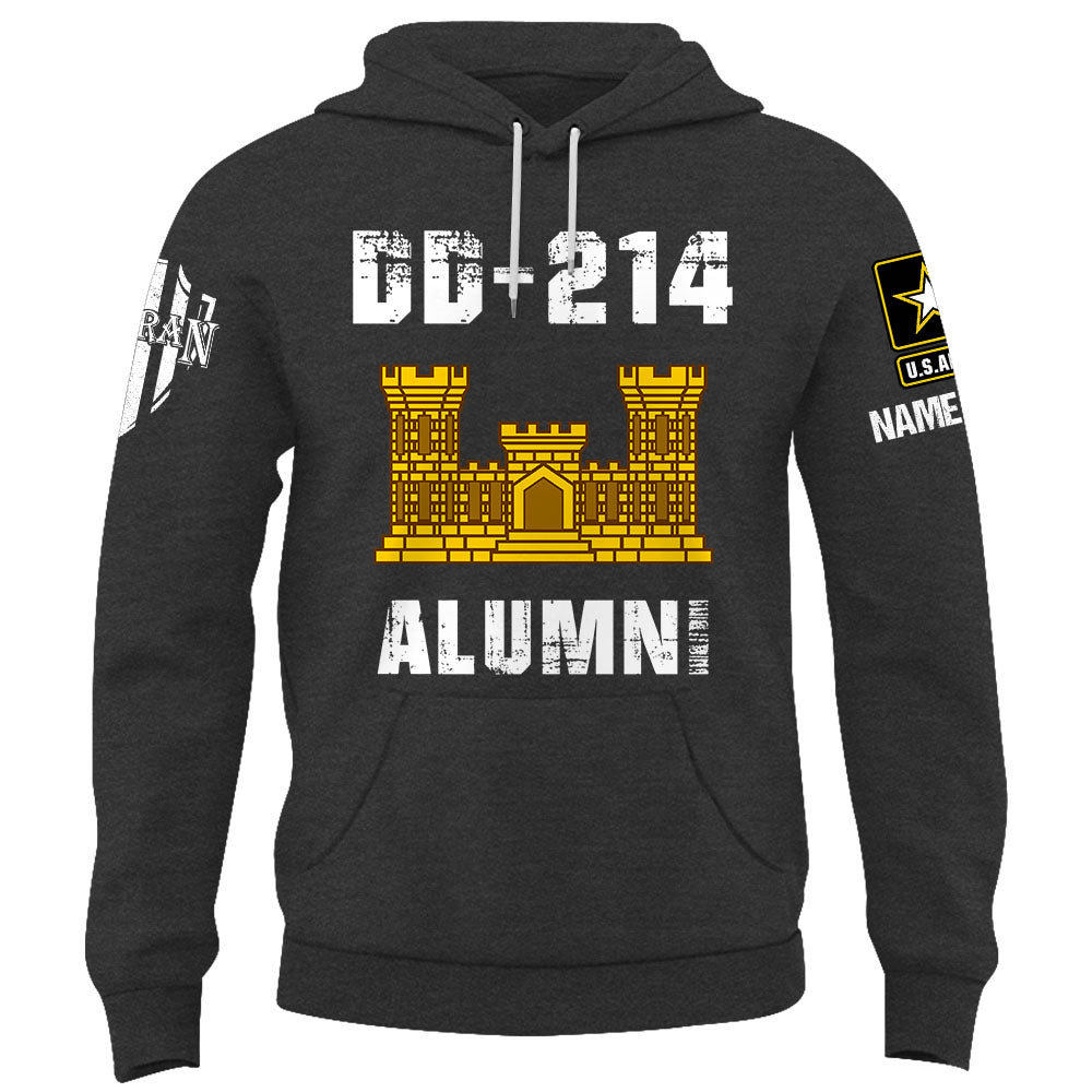 Personalized Shirt DD-214 Alumni Custom Division Military Gift For Veterans K1702