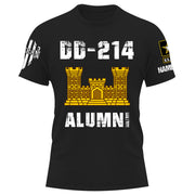 Personalized Shirt DD-214 Alumni Custom Division Military Gift For Veterans K1702