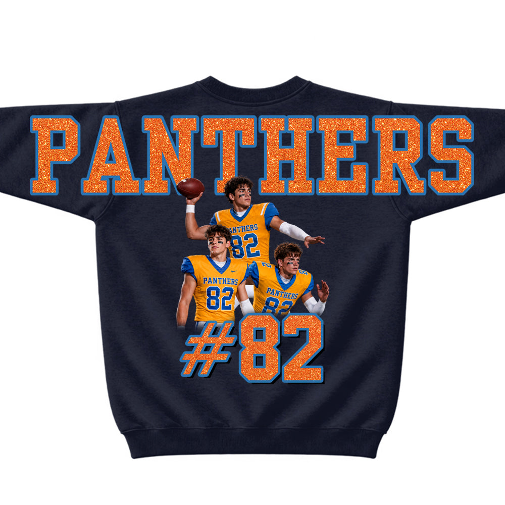 Football Mom Shirt - Personalized Shirt For Football Family Custom Photo Player K1702 MT2