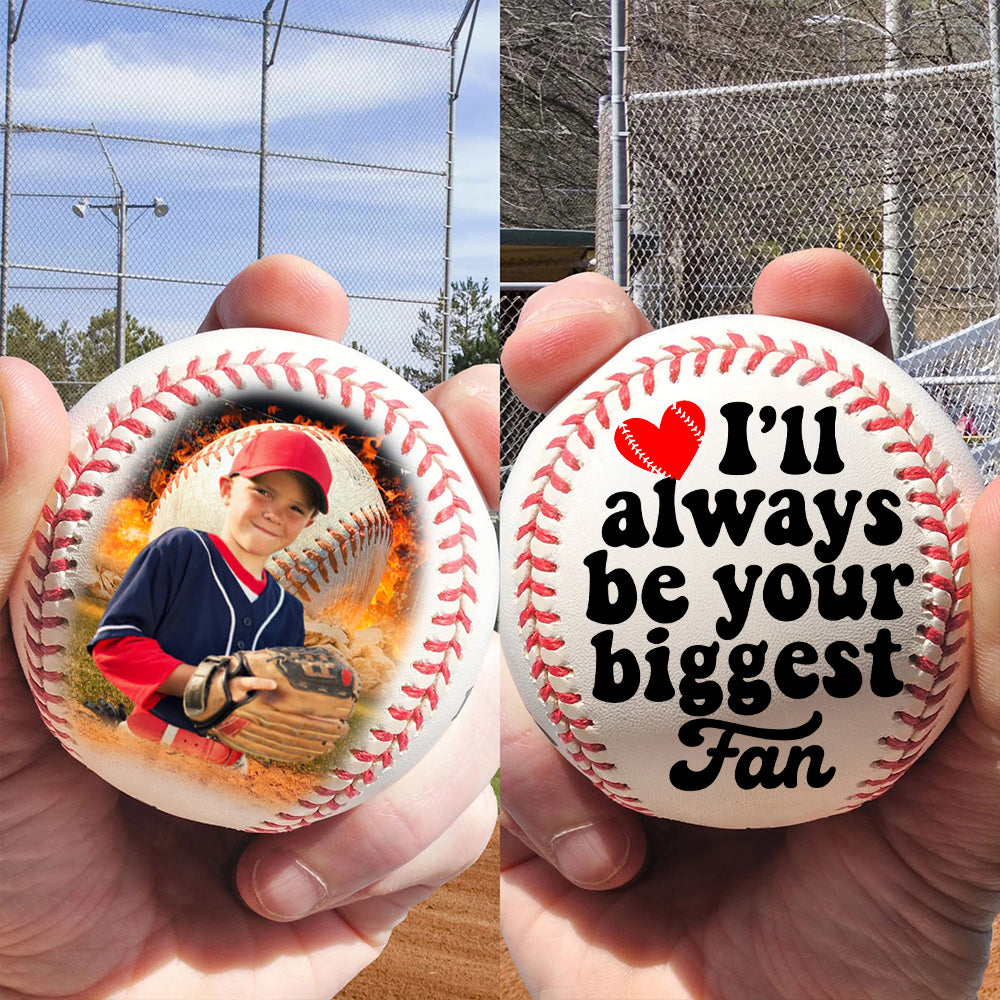 Personalized Engraved Baseball Custom Photo Player Gift For Baseball Lovers - Personalized Gift For Baseball Player K1702 MT2