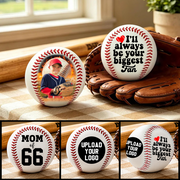 Personalized Engraved Baseball Custom Photo Player Gift For Baseball Lovers - Personalized Gift For Baseball Player K1702 MT2