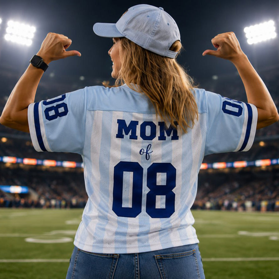 I'll Always Be Your Biggest Fan, Personalized Football Jersey, Custom Photo Gift For Football Lovers For Sport Family Vr1 T1807 Pt99