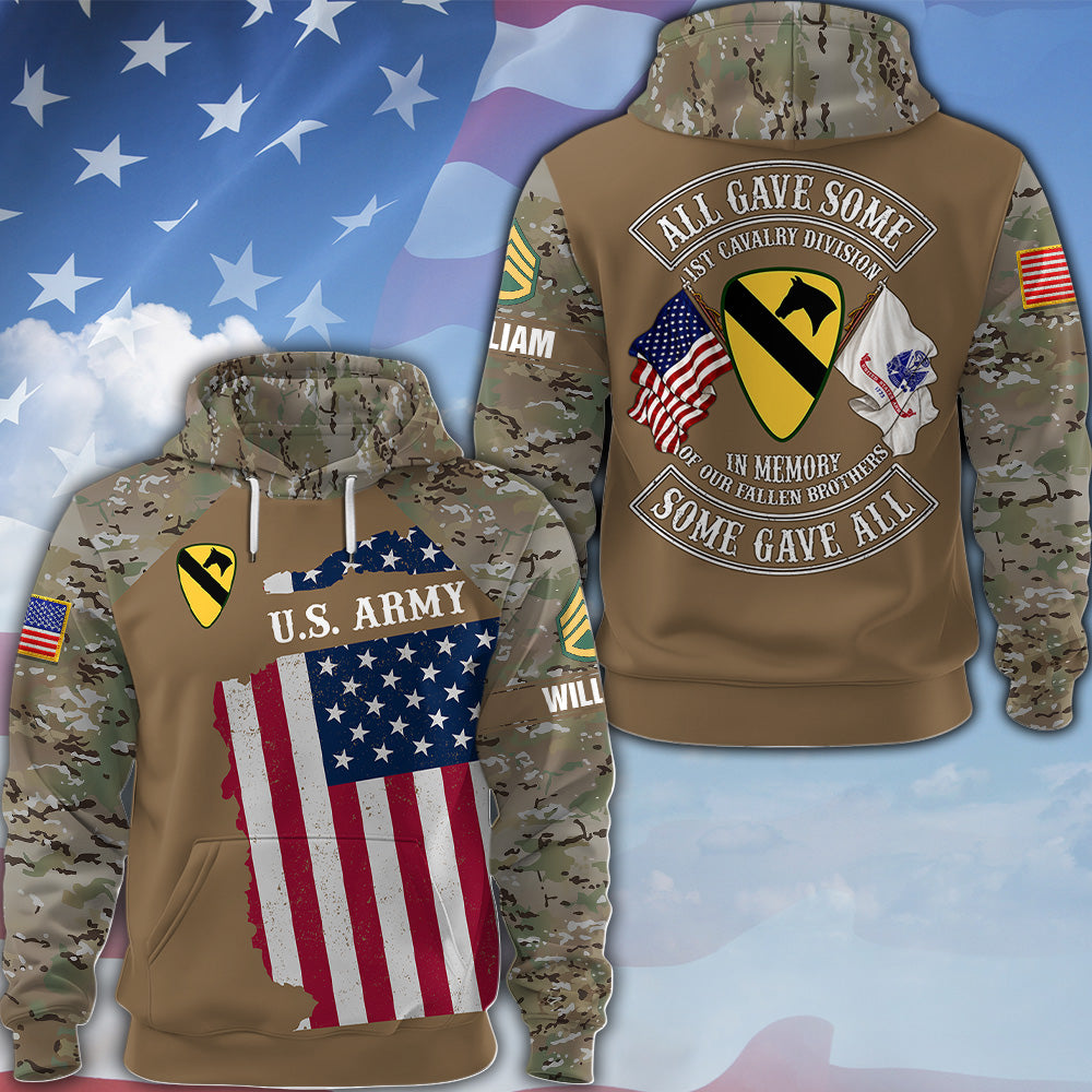 Custom Veteran Shirt All Gave Some Some Gave All In Memory Of Our Fallen Brotherse All Over Print Gift K1702 MT2