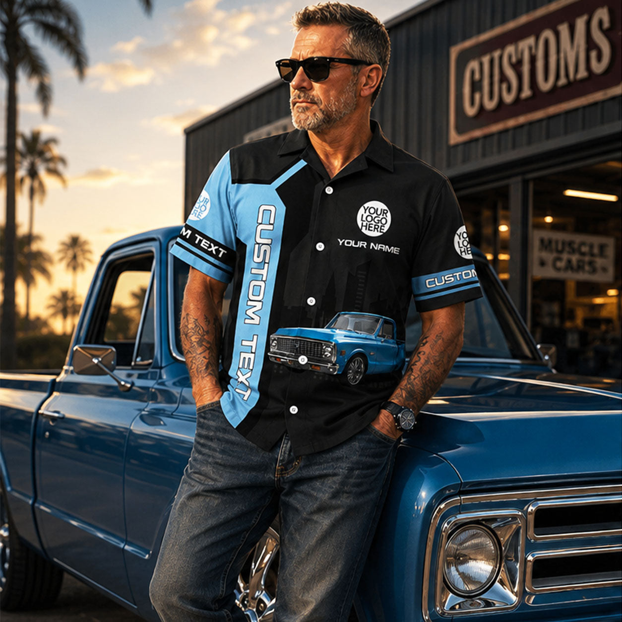 This Is How I Roll - Custom Pickup Truck Photo Hawaiian Shirts - Gift For Car Lovers A2110 Pt99