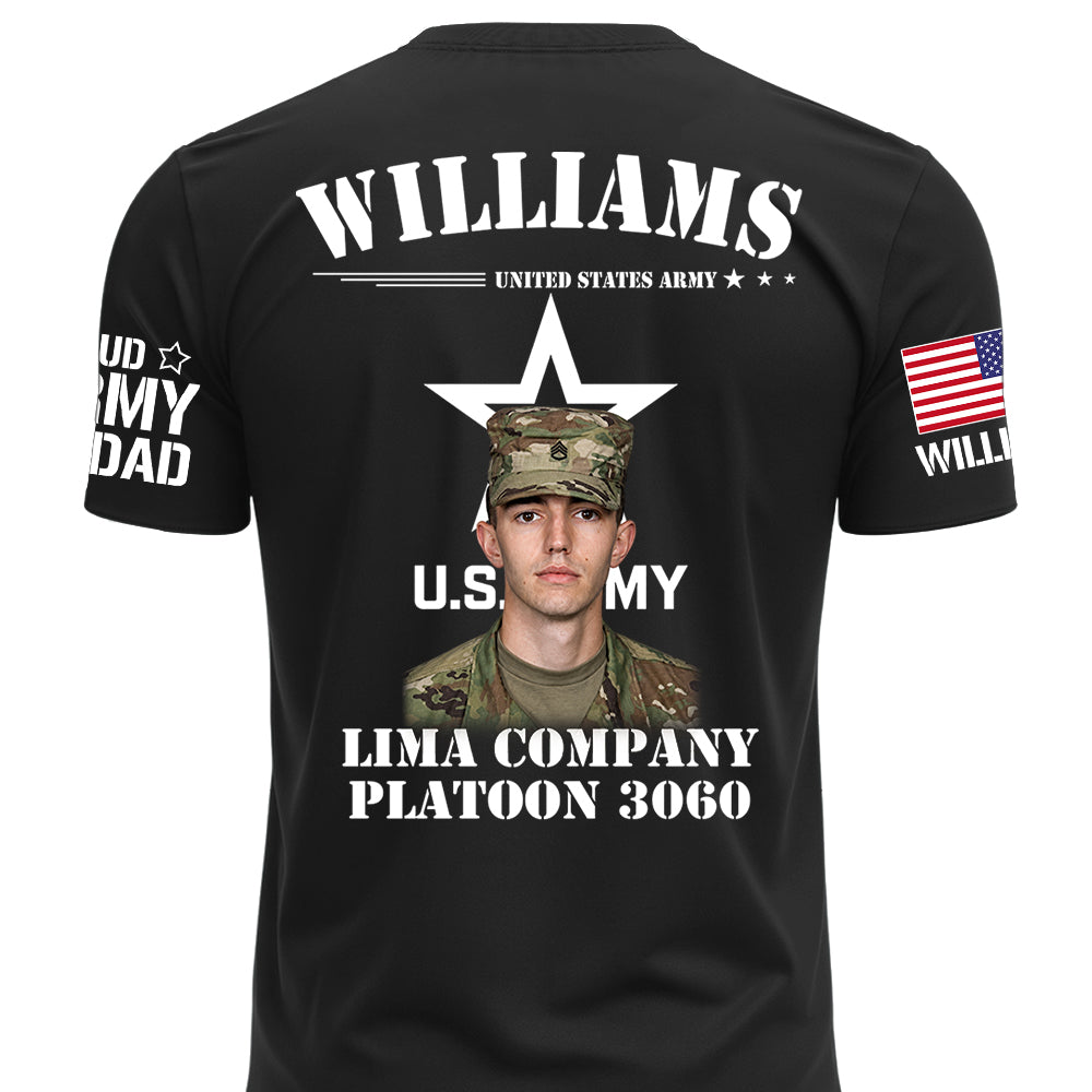 Proud Military Family Members All Over Print Shirt Vr2 Custom Recruit Training Unit Designation Shirt For Proud Military Family Graduate Shirt K1702 MT2