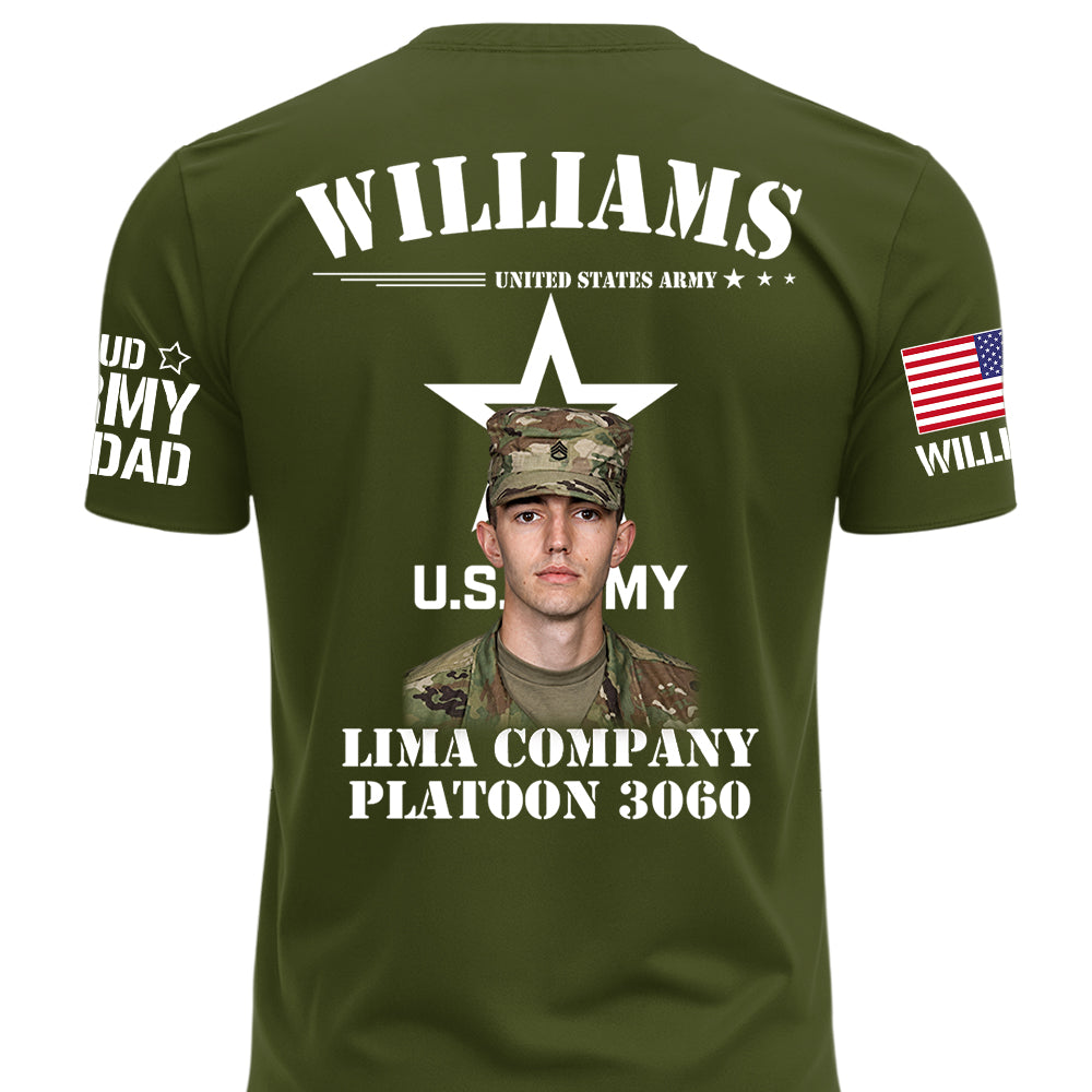 Proud Military Family Members All Over Print Shirt Vr2 Custom Recruit Training Unit Designation Shirt For Proud Military Family Graduate Shirt K1702 MT2