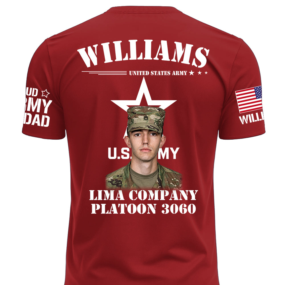 Proud Military Family Members All Over Print Shirt Vr2 Custom Recruit Training Unit Designation Shirt For Proud Military Family Graduate Shirt K1702 MT2